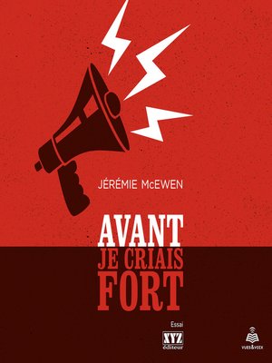 cover image of Avant je criais fort